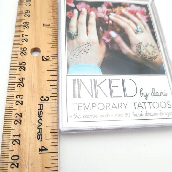 INKED by dani Temporary Tattoos Cosmic Pack Hand Drawn Designs - Picture 3 of 3